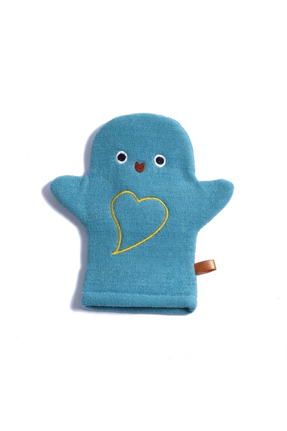 Lilixerw Bathing Mittens Shower Soft Skin Care Face Body Wash Massage Mitt,9.8 x 5.5 inch