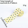 thumbnail image 1 of Lilixerw Bee Wired Edge Ribbons,Honeybee Canvas Wired Edge Ribbons,Black Yellow Wired Edge Ribbon,for DIY Craft Wrapping Floral Hanging Ornaments, 1 of 6