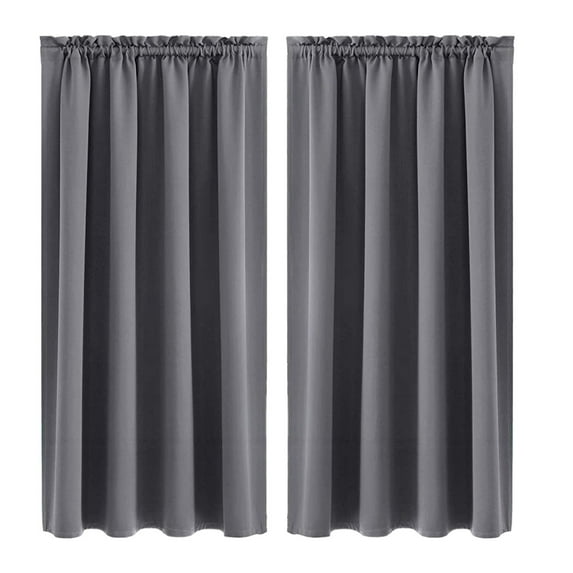 Lilixerw Blackout Curtains Window Treatment Thermal Insulated Solid Color Curtain Room Darkening Curtains Drapes for Bedroom,41.7 x 53.9 inch