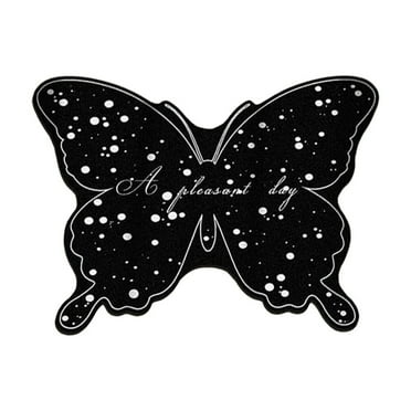 Lilixerw Butterfly Area Rugs,Non-Slip Rug Butterfly Carpet Floor Mat for Play Room Game Area Dorm Entryway Home Decor