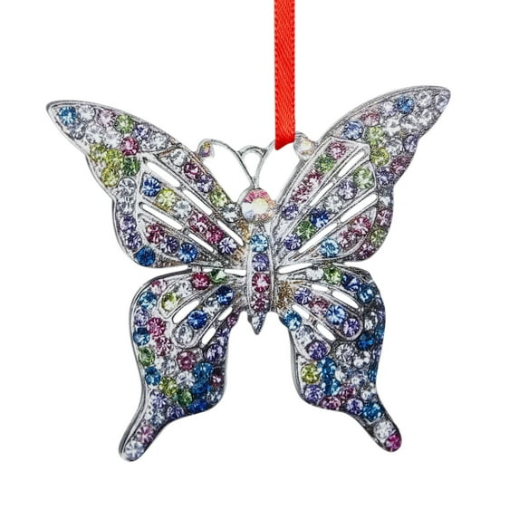 Lilixerw Butterfly Christmas Ornament 2024 Monarch Butterfly Hanging Ornaments,Christmas Tree Decorations,Butterfly Decorations Colorful Butterfly Christmas Ornaments,Gifts for Women Girls