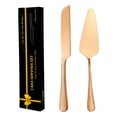 thumbnail image 1 of Lilixerw Cake Cutting Set for Wedding,Elegant Cake Knife and Server Set,with Thickened Stainless Steel and Rounded Edges,for Birthday Anniversary Christmas Gift, 1 of 4
