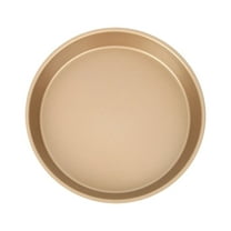 Lilixerw Carbon Steel Non-stick Pizza Pan,Round Deep Dish Oven Tray,for Home Kitchen Bakeware Bread Cake Handmade