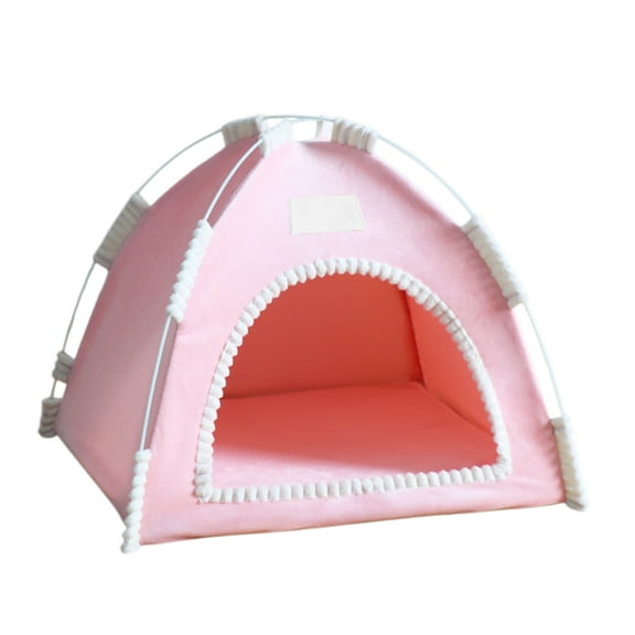 Lilixerw Cat Tent for Indoor,Indoor Dog House,Cat Tent Suitable for Small Dogs,Pet Cute Cave Nest Dog Houses,14.1 x 14.1 x 11 inch