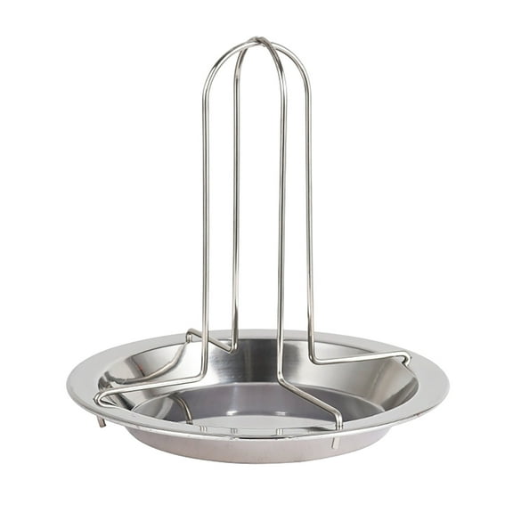 Lilixerw Chicken Roaster Rack,Stainless Steel Beer Can Chicken Holder,Vertical Roaster Rack Chicken Roasting Rack Roasting Pan,for Grill Oven BBQ