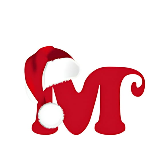 Lilixerw Christmas Initial Ornaments,Personalized 26 Letters Christmas Tree Decoration for Christmas Ornament Christmas Gifts(M)