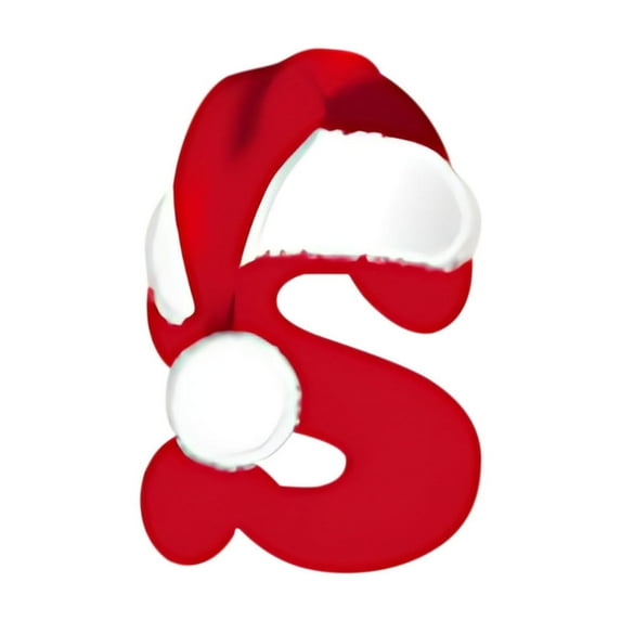 Lilixerw Christmas Initial Ornaments,Personalized 26 Letters Christmas Tree Decoration for Christmas Ornament Christmas Gifts(S)