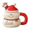 thumbnail image 1 of Lilixerw Christmas Santa Claus Mug,Cute Festive Ceramic Coffee Cup,Winter Xmas Holiday Birthday Tabletop Drinkware Teacup Gifts,for Adults Kids Men Women, 1 of 6