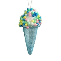 Lilixerw Clearance Christmas Tree Hanging Candy Gift,Color Dessert Ice Cream Ornaments Set for Xmas New Year Birthday Home Party Supplies