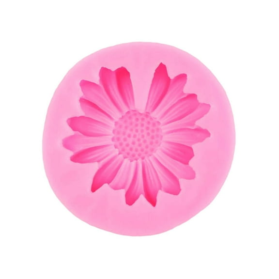 Lilixerw Chrysanthemum Flower Silicone Mold,Daisy Flower Cake Molds for Cake Decoration Cupcake,Candy Chocolate Sugar Craft Clay Mold