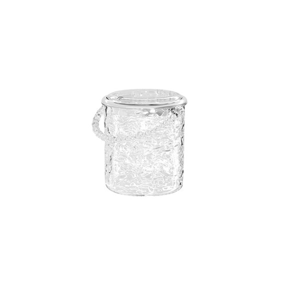 Lilixerw Clearance Clear Trash Can,Space Saving Trash Wastebasket Multipurpose Simple Round Shape Large Capacity Waste Basket for Bathroom Bedroom Kitchen Office