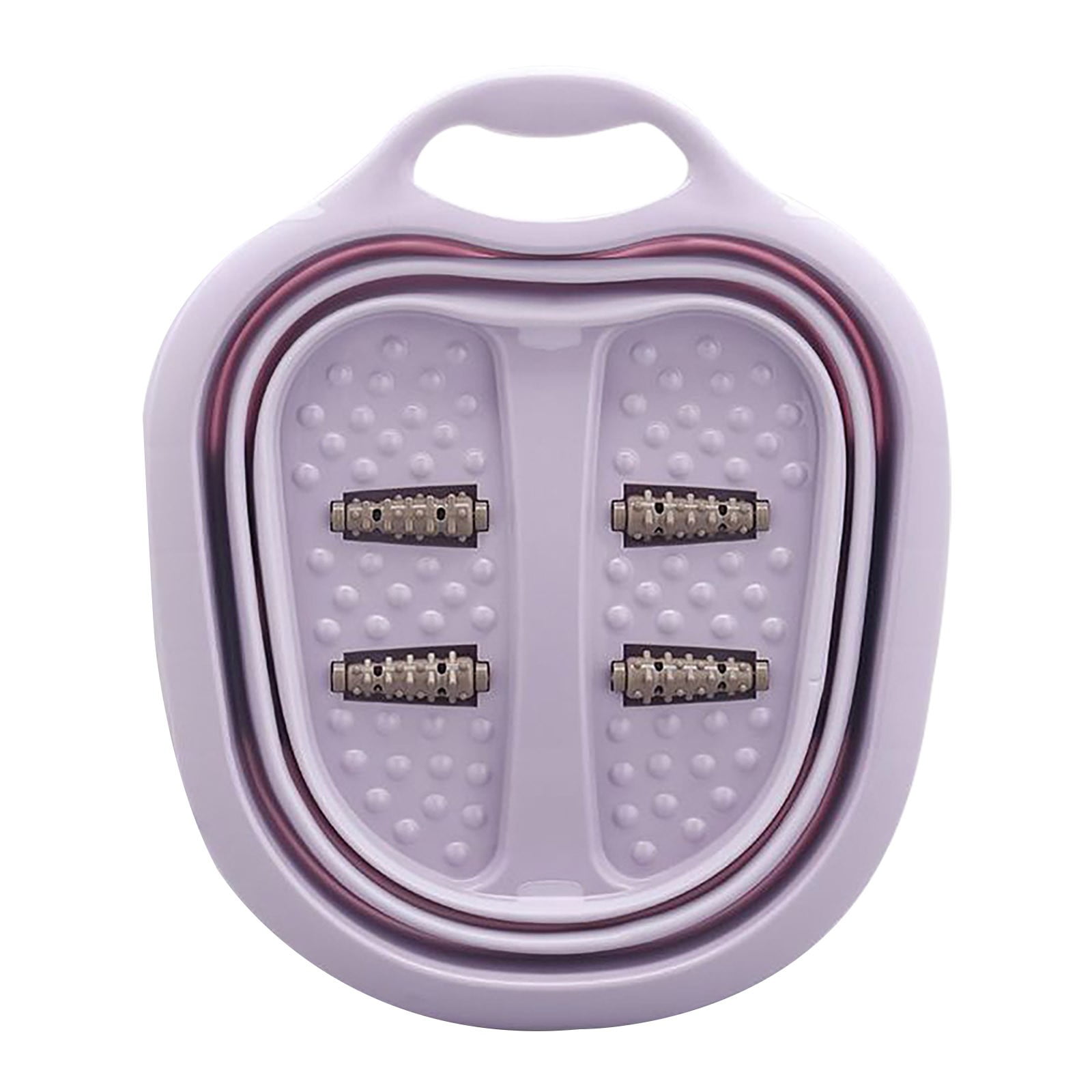 Lilixerw Clearance Collapsible Foot Bath Soak Tub with Handle,Foldable