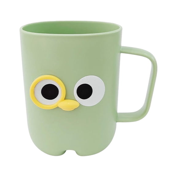 Lilixerw Cute Cartoon Bathroom Tumbler Cup,Unbreakable Reusable Toothbrush Holders,Household Drinking Cups,for Kids Couples Friends