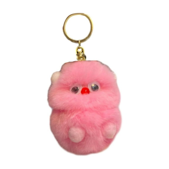 Lilixerw Cute Owl Plush Keychain Stuffed Animals Keyring Charm Handbag Pendant