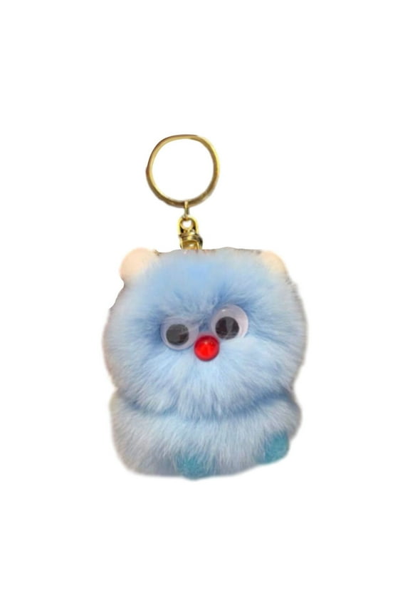w Cute Owl Plush Keychain Stuffed Animals Keyring Charm Handbag Pendant