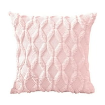 Lilixerw Decorative Pillow Covers Throw Pillow Cushion Fluffy Throw Pillow Covers for Bed Couch Sofa Living Room Soft Plush Cushion Cases,17.7 x 17.7 inch