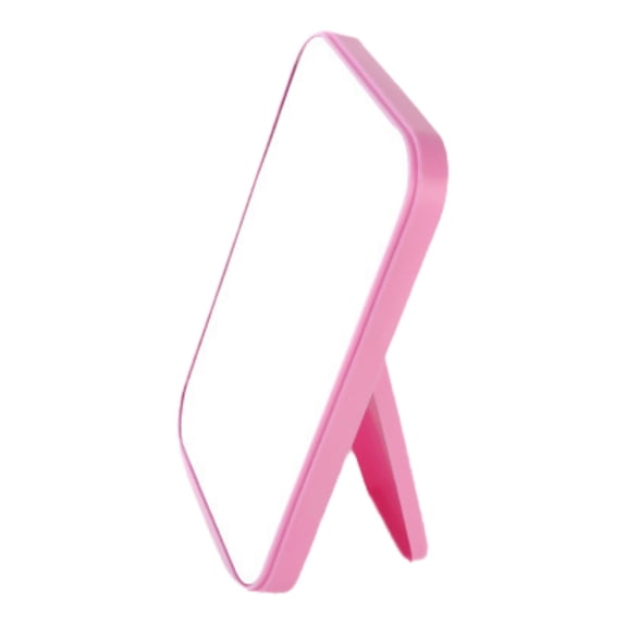 Lilixerw Desktop Foldable Makeup Mirror,Dressing Desk Bedroom HD Square Travel Portable Mirror,for Girl Women