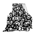 thumbnail image 1 of Lilixerw Dog Cat Paw Print Blankets Soft Pet Blanket Throw for Couch Bed and Travel,39.3 x 27.5 inch, 1 of 6