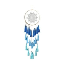 Lilixerw Dream Catcher Wall Decor,Large White Dreamcatcher Wood Beads Boho Wall Hanging,Handmade Tassels Ornament Room Decor,for Girls Bedroom Living Room Weddings