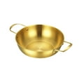 thumbnail image 1 of Lilixerw Gold Silver Ramen Pot,Stainless Steel Noodle Pot Portable Kitchen Cooking Pot for Household, 1 of 6
