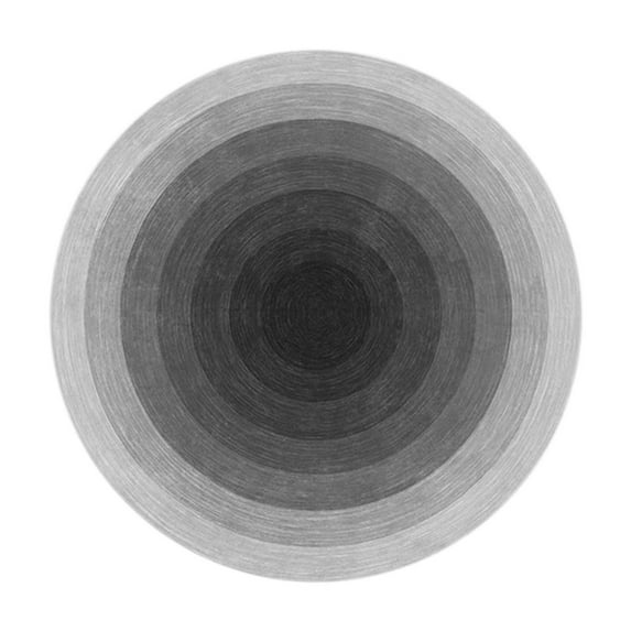 Lilixerw Gradient Color Rugs Circle Rugs for Living Room Bedroom Room Fluffy Area Rug Round Rug,15.7 x 15.7 inch