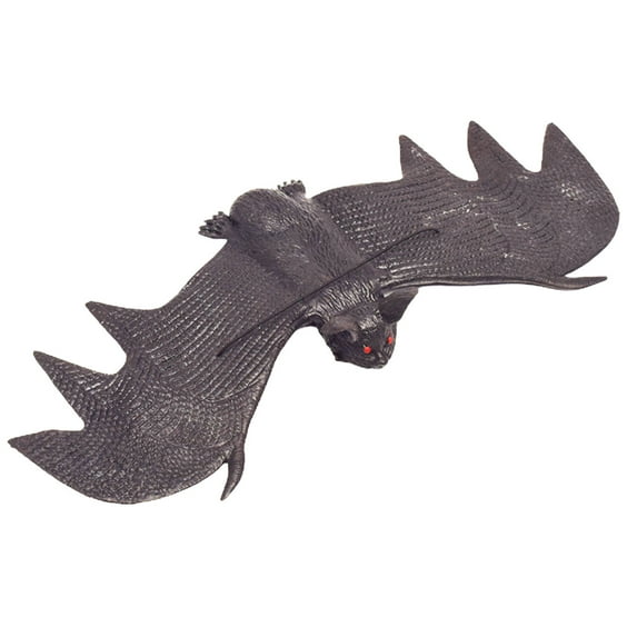 Lilixerw Halloween Hanging Bats Decorations,Creepy Flying Bats Decor,Realistic Looking Spooky Bats,for Halloween Party Supplies Prank Toy Haunted House Decoration