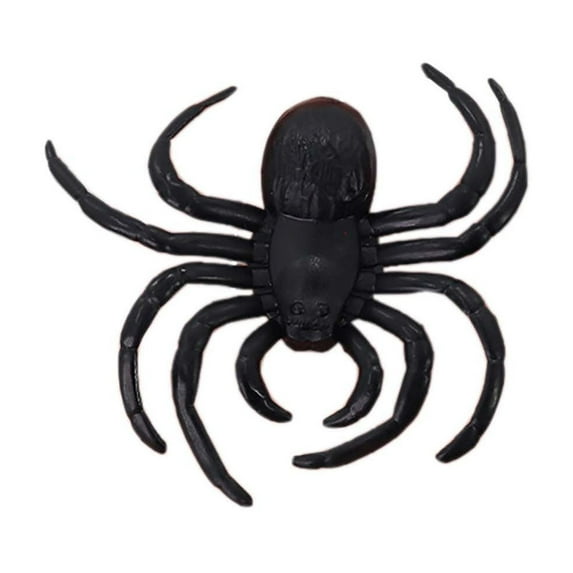 Lilixerw Clearance Halloween Realistic Spiders,Black Spider Toys Fake Spiders Prank Props,for Halloween Home and Party Decorations