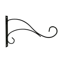Lilixerw Hand Forged Metal Plant Hanger Bracket Wrought Iron Handmade Hanging Shepherds Hook,for Bird Feeders Lanterns and Baskets,Farmhouse Heavy Duty Garden Plant Bracket for Outdoor