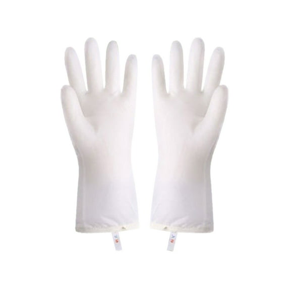 Lilixerw Hemming Can Be Hung With Velvet Dishwashing Gloves,Thickened Gloves with Non-slip Grip,Household Long Lasting Dishwashing Gloves for Kitchen & Bathroom Cleaning