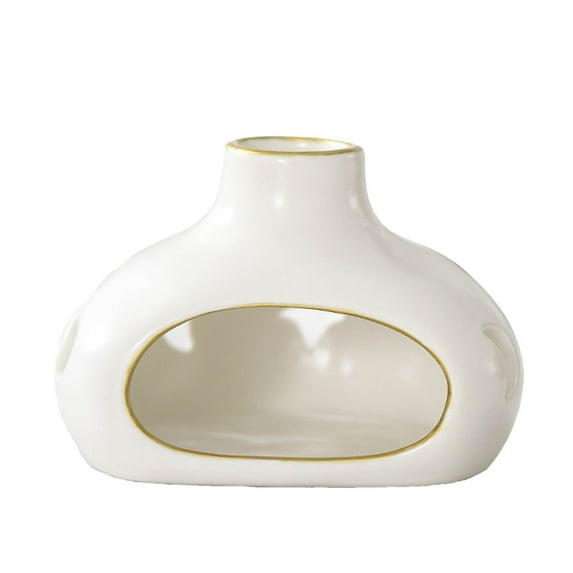 Lilixerw Holder for Palo Santo Sticks Sage Bundles Cone Incense,Handcrafted Ceramic Incense Burner Holder Ash Catcher with Chimney,Smudge Bowl for Yoga Meditation Room Home Decor