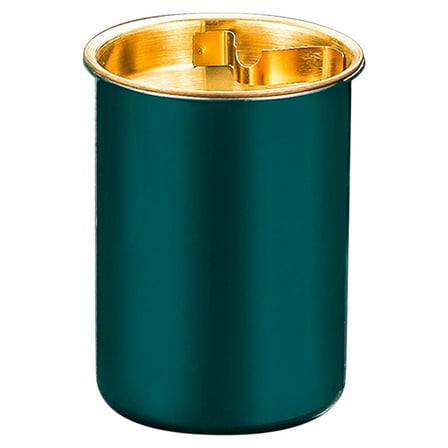 Lilixerw Home Ashtray Stainless Steel Ashtray,Windproof Smell Proof,for Home,Patio,Office,Partie