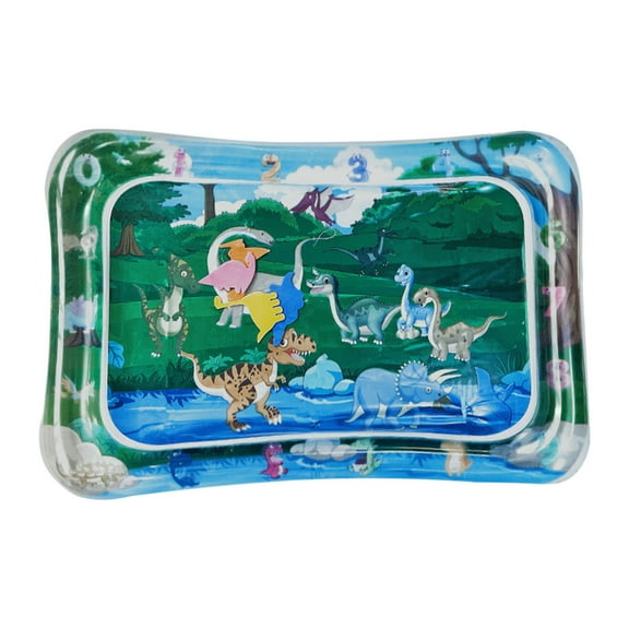 Lilixerw Inflatable Tummy Time Mat,Baby Water Mat,Premium Baby Play Mat Tummy Time Toys,Promote Development Infant Toys Baby Gifts,for Girl Boy Kids Infants Newborn