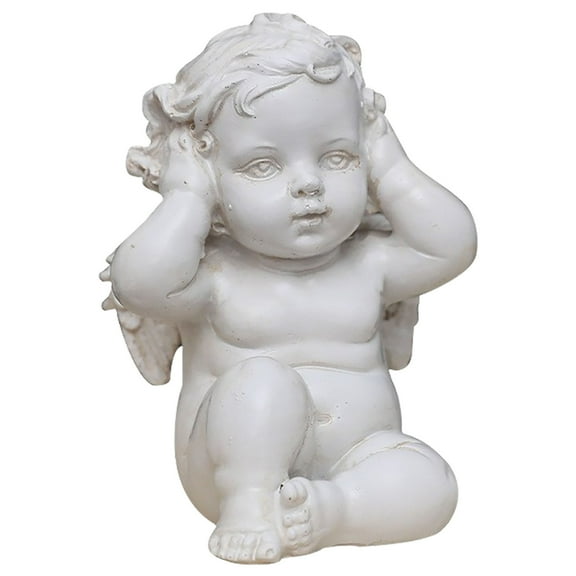 Lilixerw Clearance Mini Angel Statue,Resin Angle Statue,Wings Angel Decoration Figurine,for Indoor Outdoor Home Garden