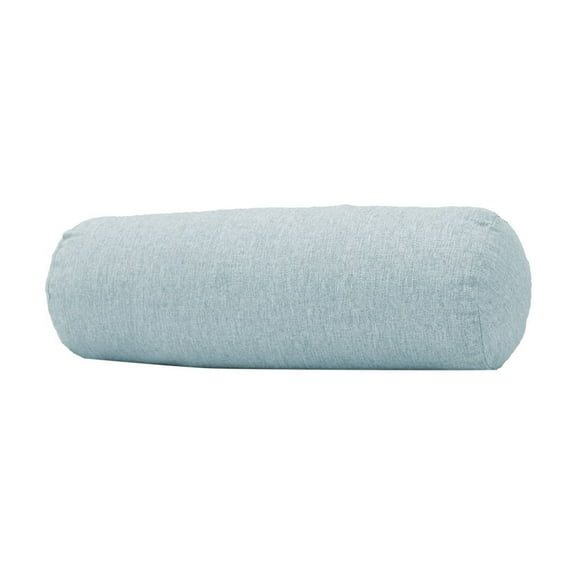 Lilixerw Neck Roll Pillowcases,Solid Color Round Cylinder Pillow Case Covers for Bedroom,Living Room,Sofa - Solid Color Neck Cervical Pillowcase Cover,23.6 x 5.9 inch