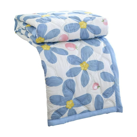 Lilixerw Print Cooling Blankets for Hot Sleepers - Cooling Blanket for Summer,Soft Lightweight Double-Sided Cooling Comforter Quilt for All Seasons