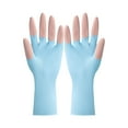 thumbnail image 1 of Lilixerw Rubber Kitchen Dishwashing Gloves - Reusable Household Cleaning Gloves for Washing Dishes and Cleaning Tasks,Flexible Durable and Non-Slip, 1 of 6