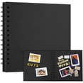 thumbnail image 1 of Lilixerw Scrapbook Album,40 Pages Hardcover Kraft Paper Scrap Book Photo Albums Memory Book,for Wedding and Anniversary Family, 1 of 4