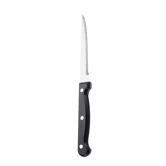 Lilixerw Serrated Knife,Steak Knife with Steel Blades for Precise Cutting,Lightweight,Stainless Steel & Durable,for Kitchen,Camping,Dinner Party