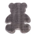 thumbnail image 1 of Lilixerw Small Bear Shaggy Rug,Soft Faux Sheepskin Fur Rug Cute Plush Carpet for Bedroom Room Living Room Floor Home Decor, 1 of 6