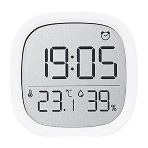 Lilixerw Smart Digital Alarm Clock,Magnetic Attraction,Indoor Temperature Humidity,HD Screen Hour Date,Battery Operated