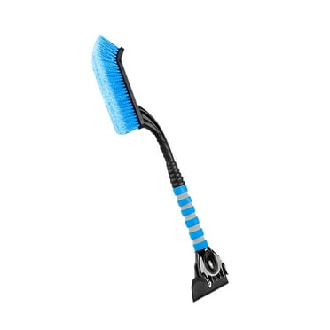 Lilixerw Snow Scraper for Car,Detachable Ice Scraper and Brush,with Foam Grip Detachable Snow Mover No Scratch,for Winter Cars Windshield Trucks SUV