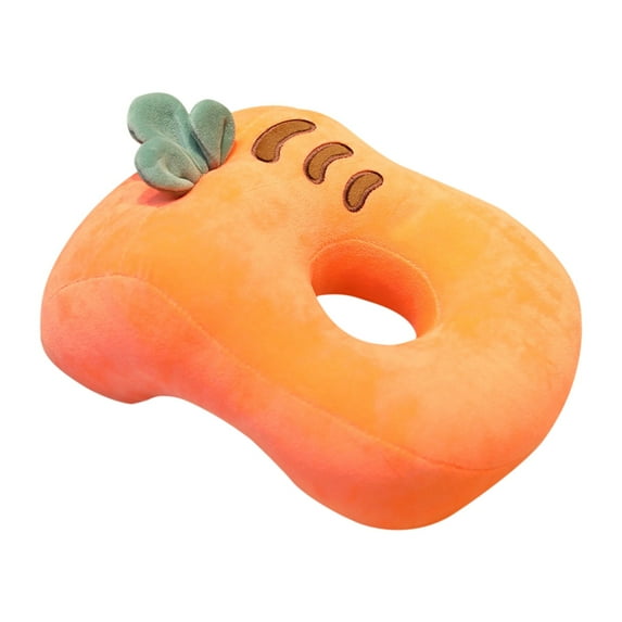 Lilixerw Soft Nap Donut Pillow,Ergonomic Memory Cotton Wedge Pillow for Sleeping,Slow Rebound Desk Nap Pillow,for Slender Ladies & Teenagers