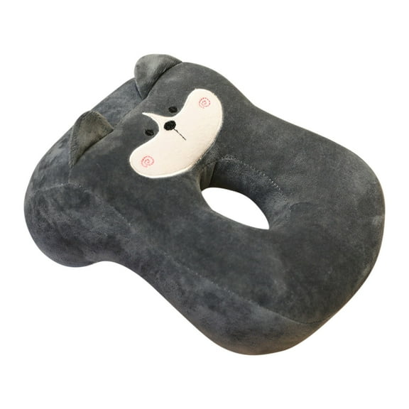 Lilixerw Soft Nap Donut Pillow,Ergonomic Memory Cotton Wedge Pillow for Sleeping,Slow Rebound Desk Nap Pillow,for Slender Ladies & Teenagers