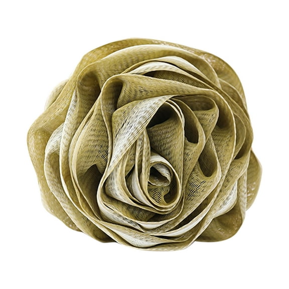 Lilixerw Sponge Pouf Shower Loofah Body Scrubber Exfoliator Bath Flower Ball,Soft and Non Scattering-Scrub for Women,Bathroom Accessories