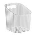 thumbnail image 1 of Lilixerw Storage Organizer Bins,Wall Mounted Floating Shelves Fridge Organizer Stackable Clear Plastic Storage Bins for Wall,Refrigerator,Kitchen,Bathroom,Countertops,Pantry, 1 of 6