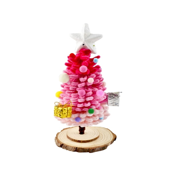 Lilixerw Twist Stick Christmas Tree Mini Tree Kit,Twisted Xmas Tree Decoration Table Top Figurine for Home Party Wedding Decor Christmas Decoration