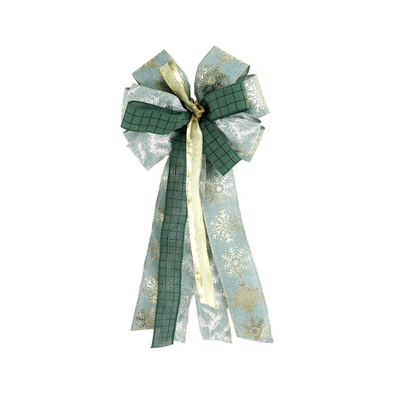 Lilixerw Velvet Bows for Christmas Tree Decorations,Velvet Christmas Bows for Wreaths Gift Wrapping Tree Topper Christmas Decor