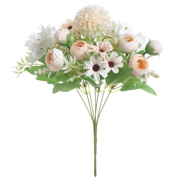 Lilixerw Wedding Flowers for Centerpieces Flower Ball,Artificial Centerpieces Flower,Small Peony Balls for Centerpieces,Fake Flower Balls Arrangement Bouquet for Party,Anniversary,Home