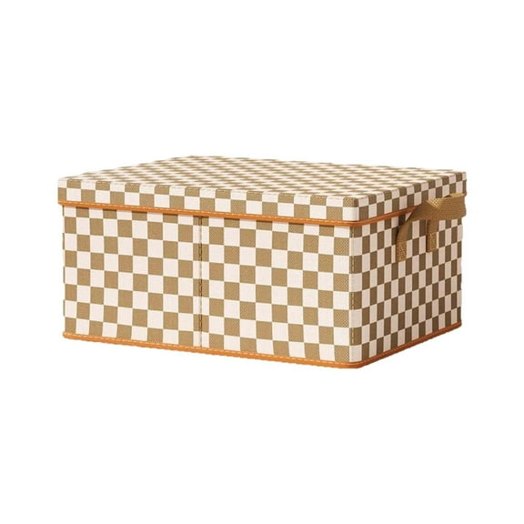 Lilixerw Closet Storage Bins with Lid,Fabric Storage Box,Clothes Container for Closet & Living Room Shelves