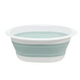 thumbnail image 1 of Lilixerw Collapsible Wash Basin Set,Lightweight Portable Basin,Dish Basin for Kitchen,Camping,Laundry,Blue,12.6 x 4.7 inch, 1 of 3